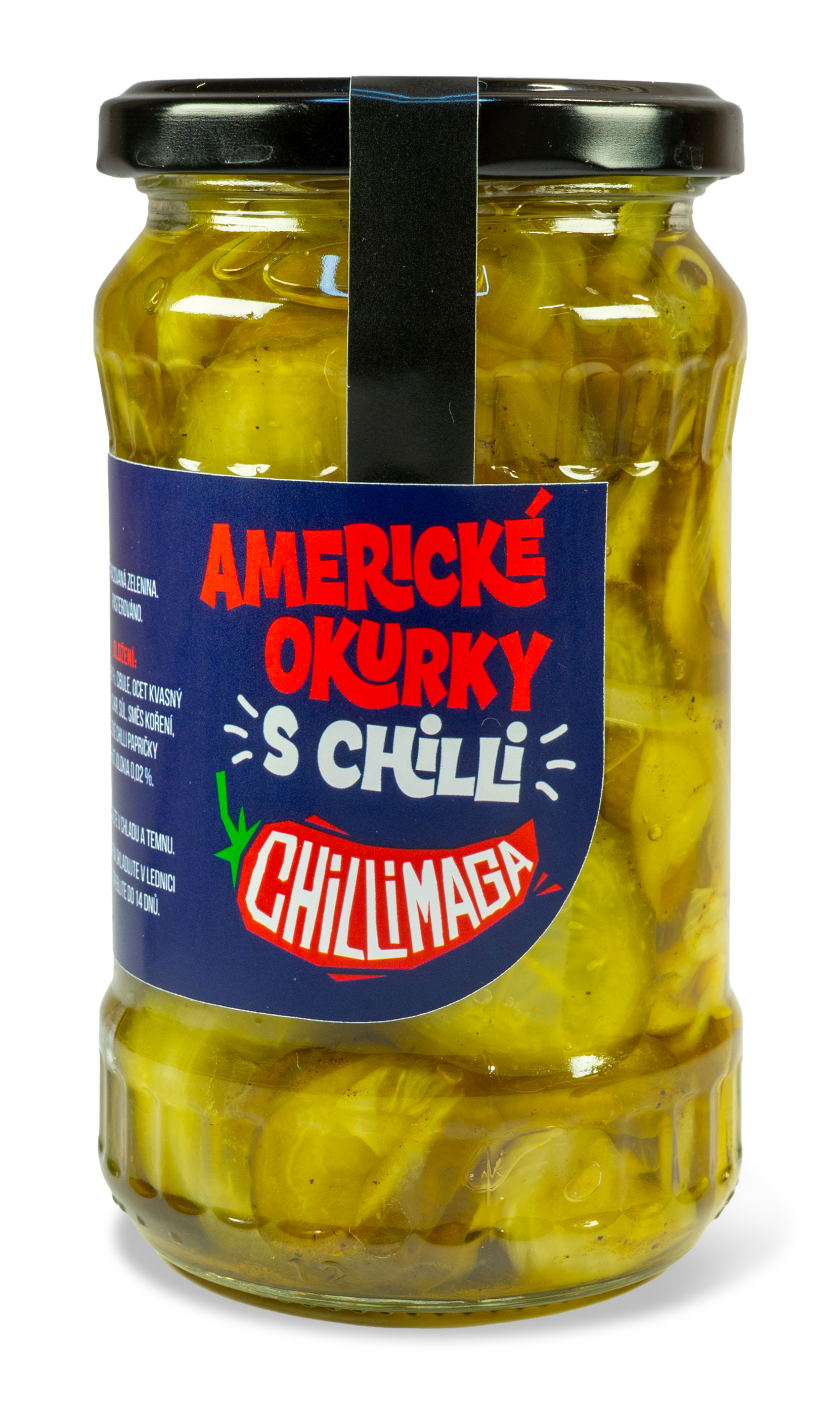 Americké okurky s chilli